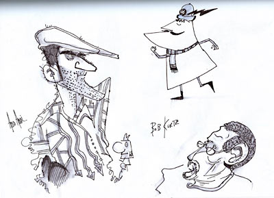 Jeremy Bernstein drawing