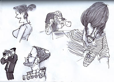 Jeremy Bernstein drawing