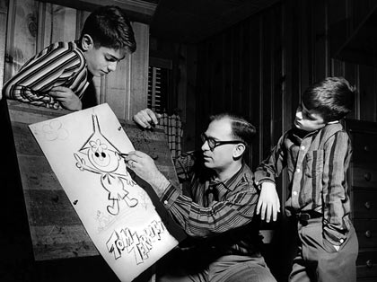 Gene Deitch and sons