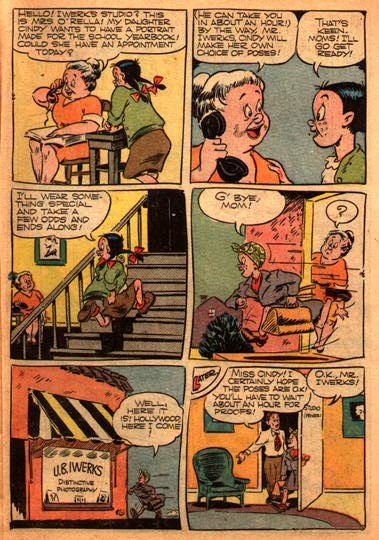 ANIMATOR REFERENCE FOUND IN OLD COMIC BOOK
