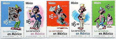 MEXICAN POSTAGE STAMPS