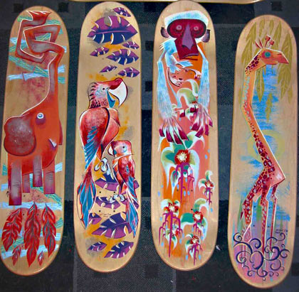 Skatedecks by Scott Morse