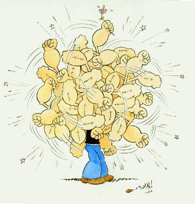 Popeye by Tom  Neely