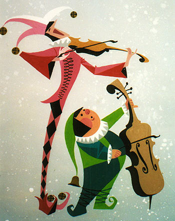 Eyvind Earle Christmas Cards