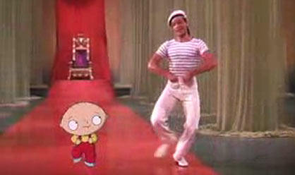 Stewie Dances With Gene Kelly
