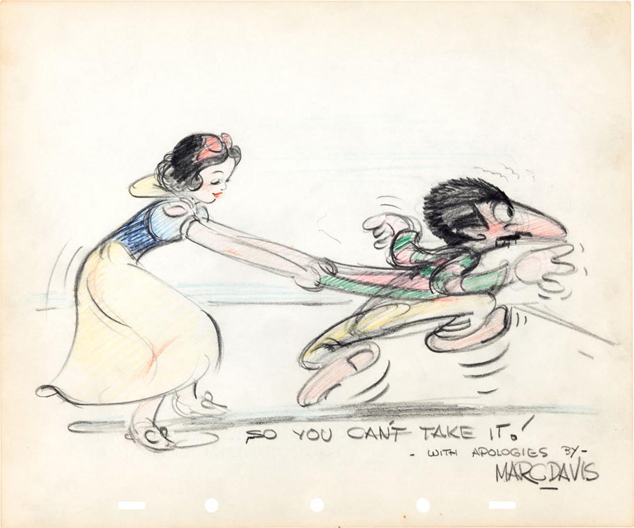 Drawing by Marc Davis