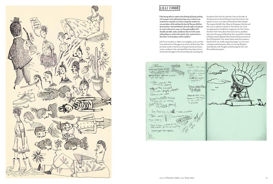 Animation Sketchbook by Laura Heit Cartoon Brew