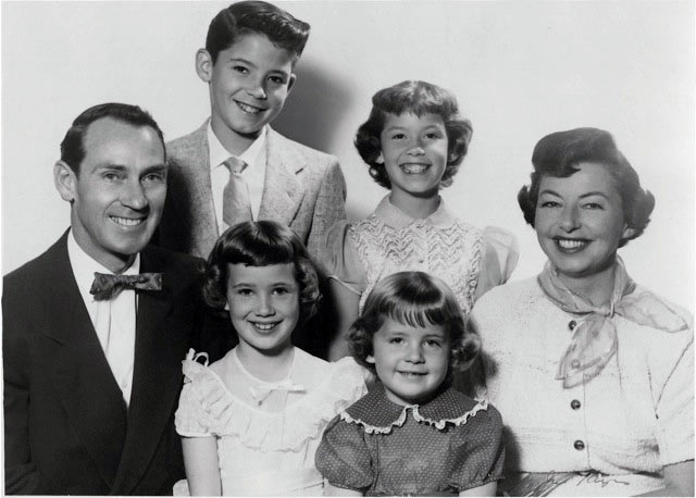 Don and family, ca. mid-1950s.