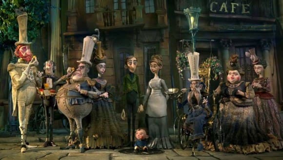 The finished characters from 'The Boxtrolls.'