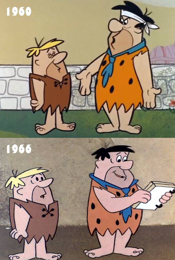 The Evolution of TV Cartoon Characters