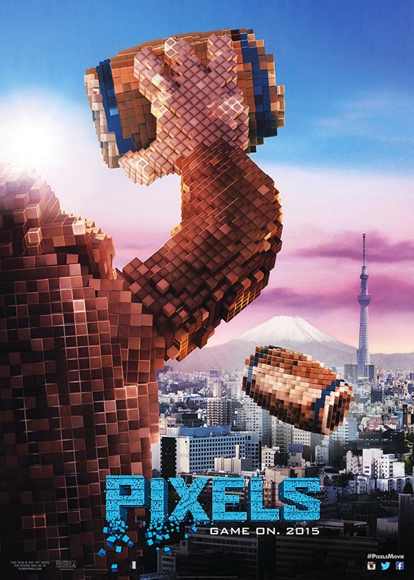 Five Posters for 'Pixels,' The Hollywood Film Based on a French