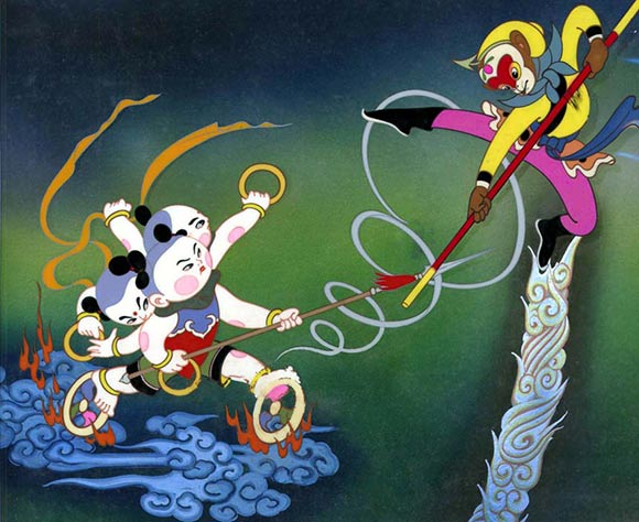 "Havoc in Heaven" was an early-1960s animated feature made in China.