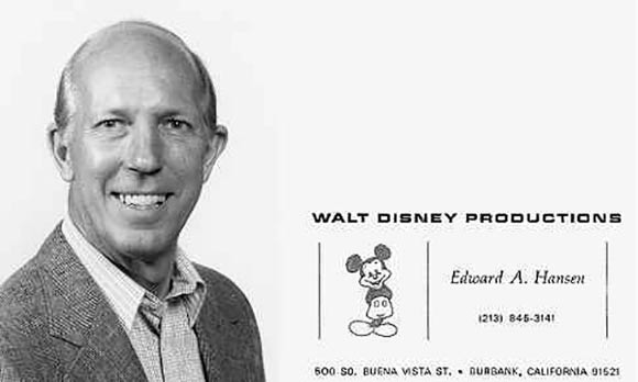 Ed Hansen, the man who laid off Steve Hulett at Disney.