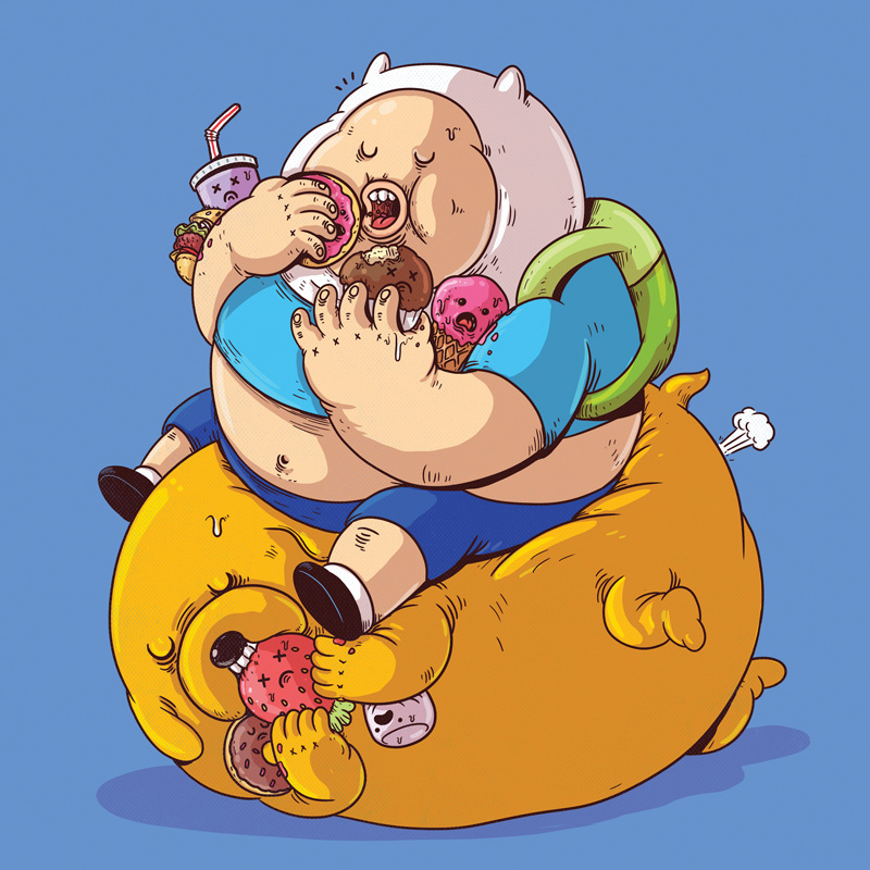 Finn and Jake (Click to enlarge.)