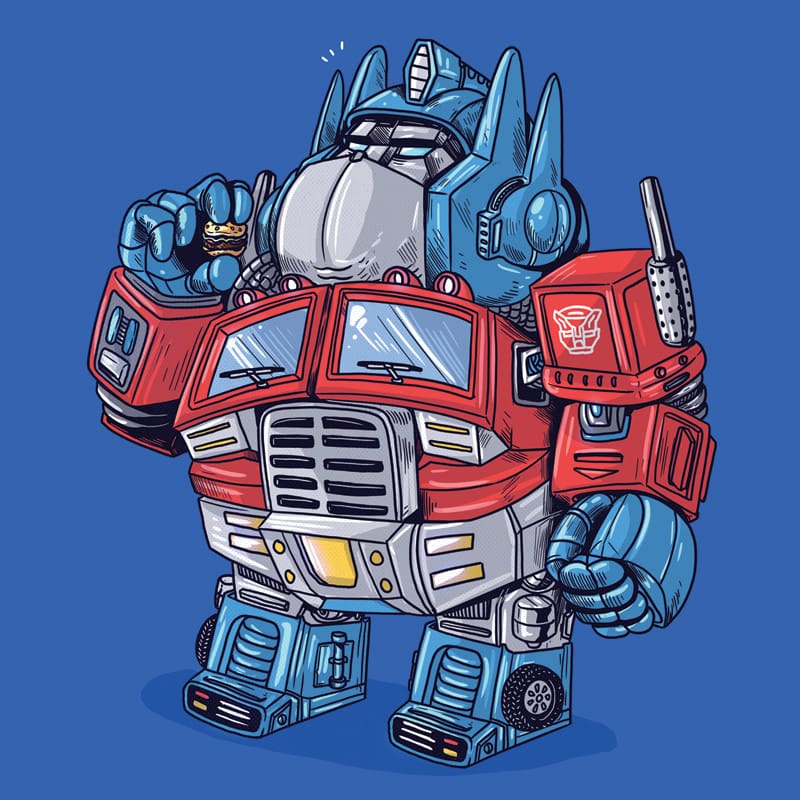 Optimus Prime (Click to enlarge.)