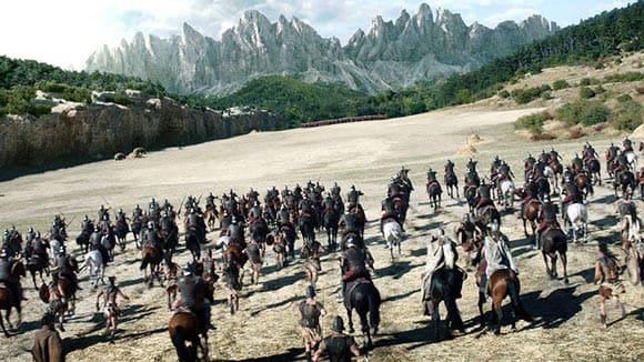 Cinesite provided visual effects for a major battle sequence in the 2014 feaure "Hercules."