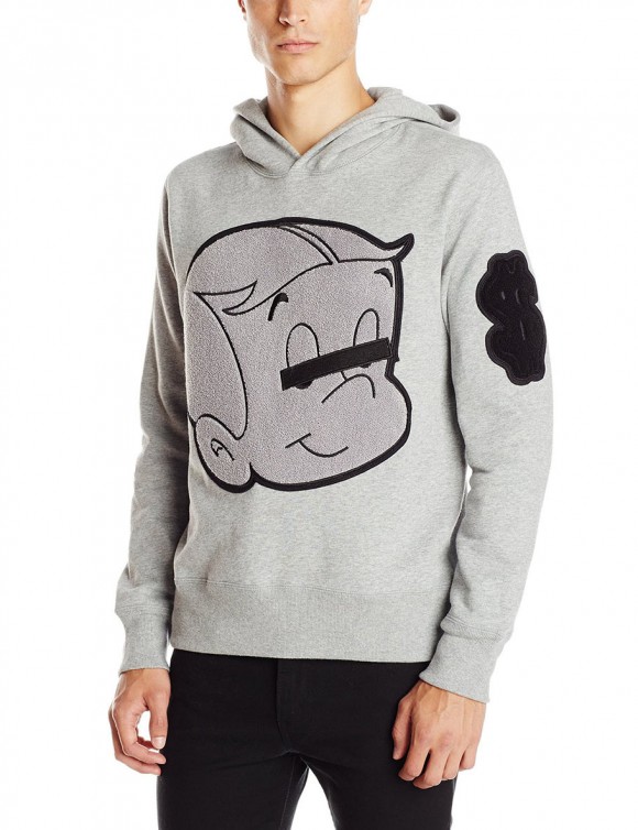 Put a black bar over your own eyes if you paid $175 for this hoodie designed by Ovadia and Sons. (Click to enlarge.)