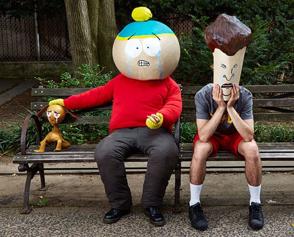 Viacom hasn't been able to come up with a new Ren, Cartman, or Butt-head in the last 20 years.  (Photo: Tina Schula/©Bloomberg Businessweek.)