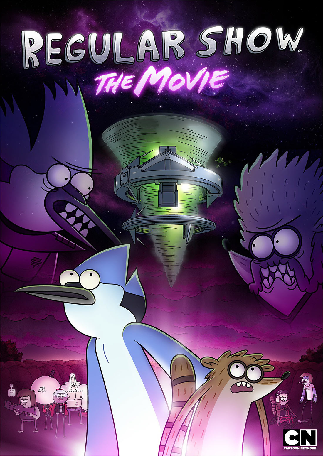 "Regular Show: The Movie" poster. (Click to enlarge.)