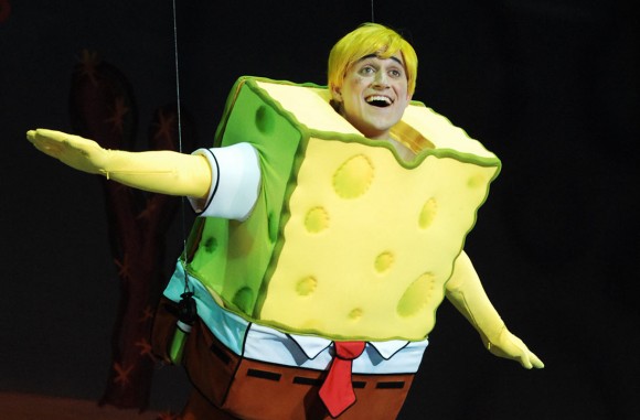 Nickelodeon has previously presented the musical "SpongeBob SquarePants: The Sponge Who Could Fly" (pictured above) throughout Asia, Australia, and South Africa.