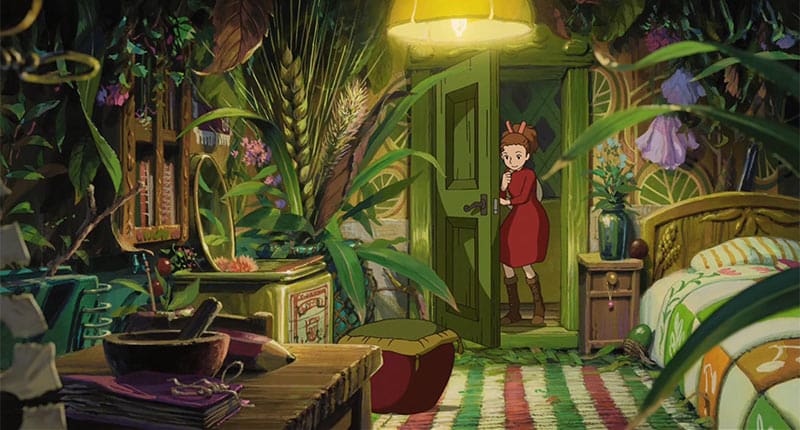 "The Secret World of Arrietty" was the first feature that Yonebayashi directed at Studio Ghibli.