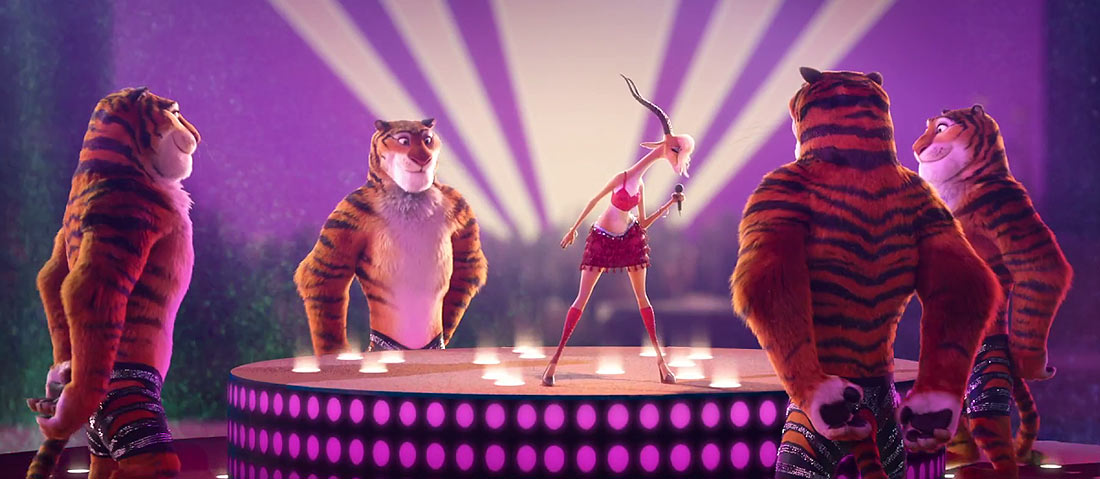 An adult fandom is forming around the characters of "Zootopia" thanks to scenes like this one from the film's trailer.