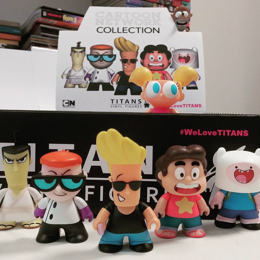 Cartoon Network Vinyl Mini-Figures From Titan