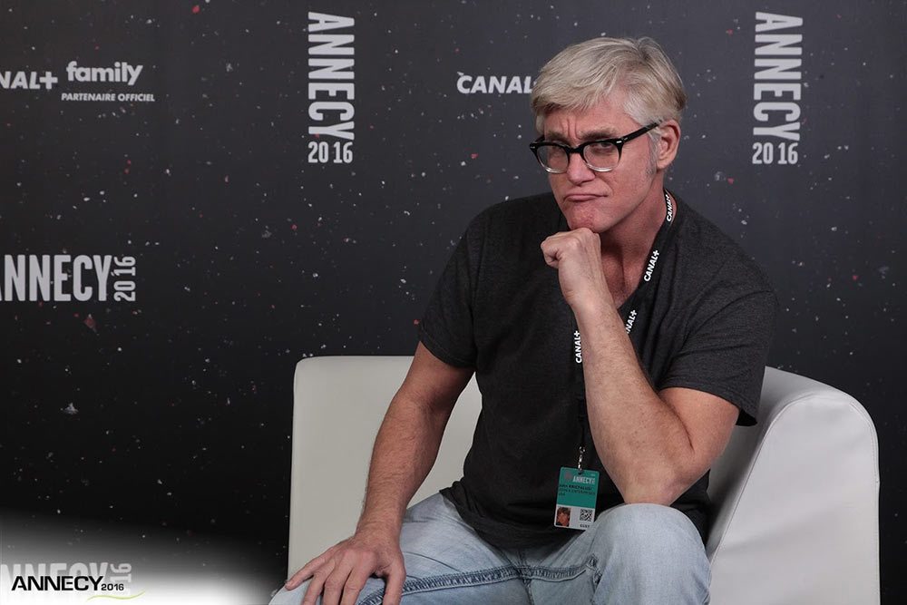 "Ren & Stimpy" creator John Kricfalusi debuted  "Cans Without Labels" at Annecy this year. (Photo : E. Perdu/CITIA)