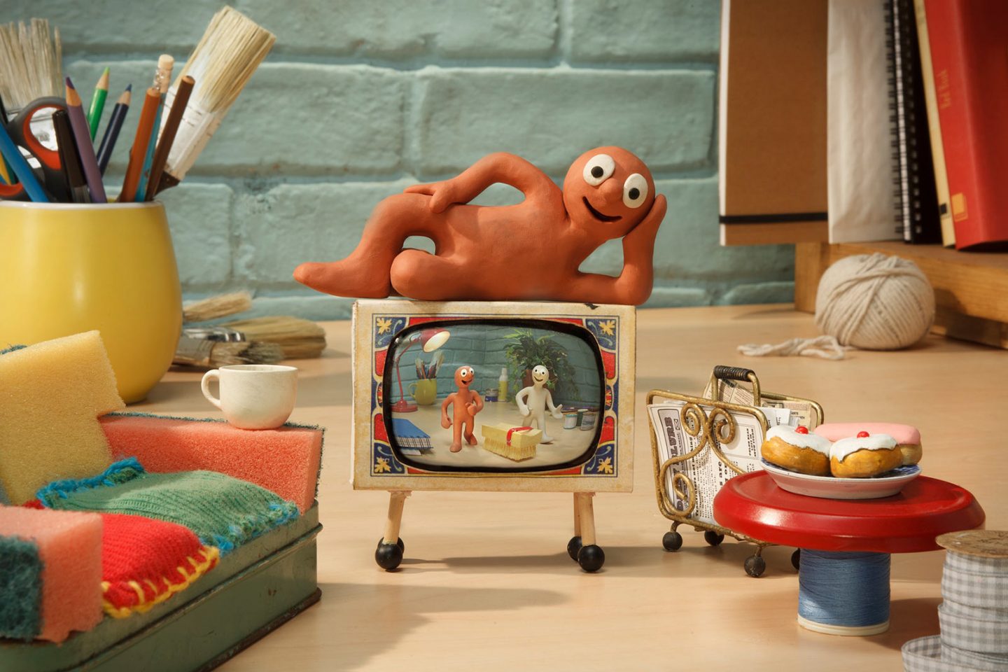 Aardman's classic character Morph was recently revived in a new series of cartoons that aired on CBBC.