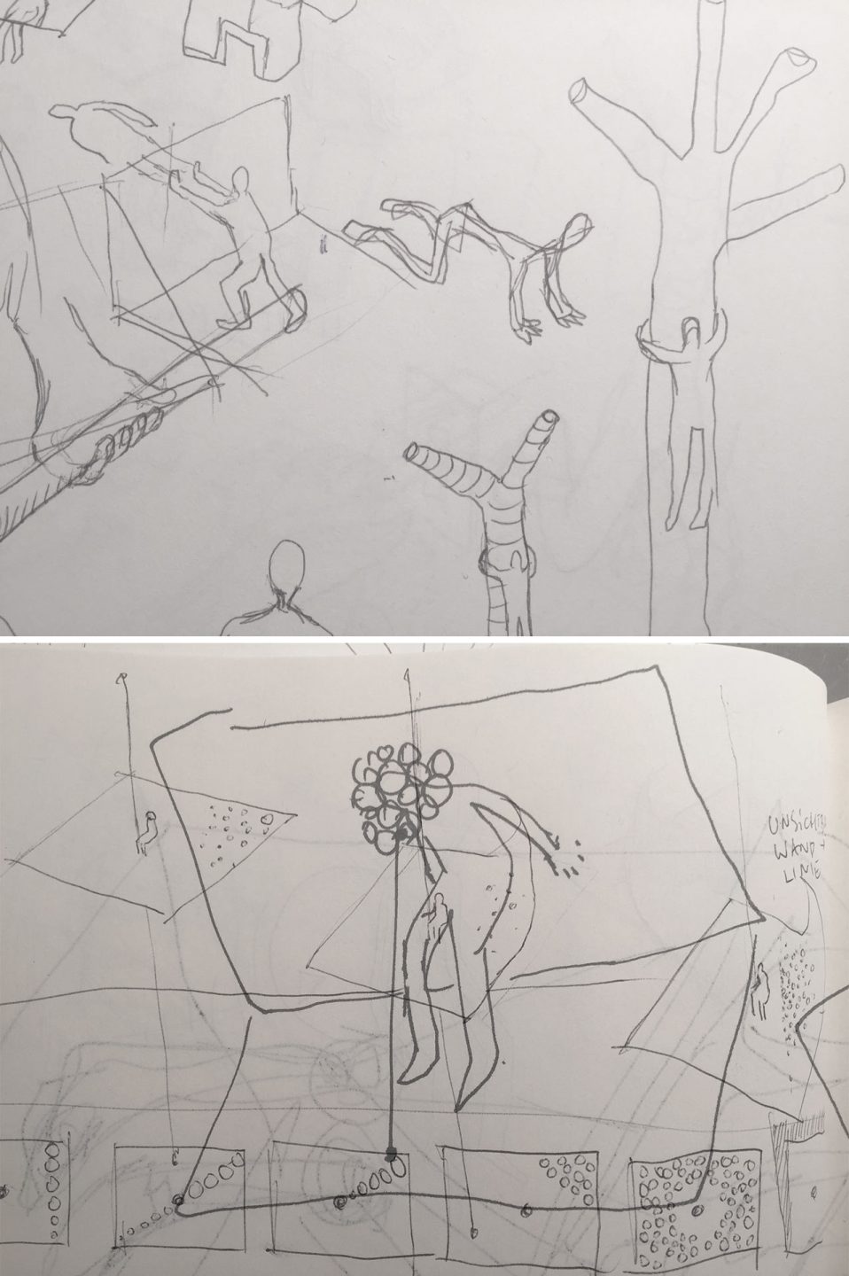 Fragstein’s concept sketches for "Dagner."