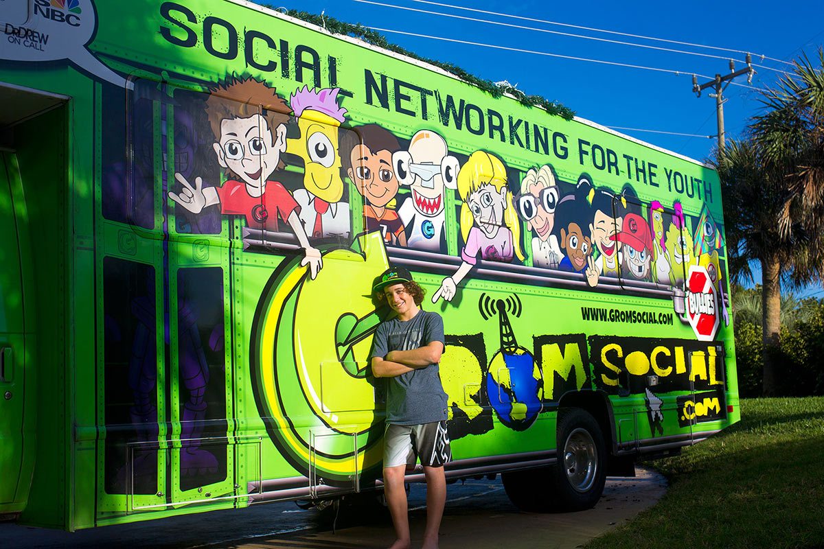 Zach Marks is the founder of Grom Social.