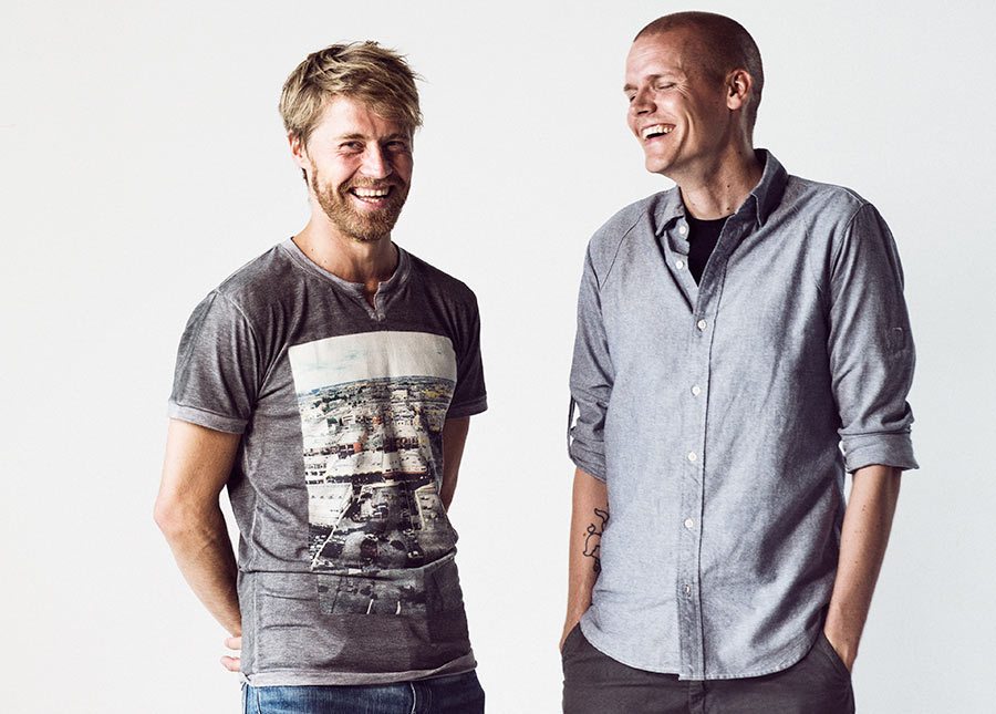 Gigglebug creators Anttu Harlin (l.) and JoonasUtti.