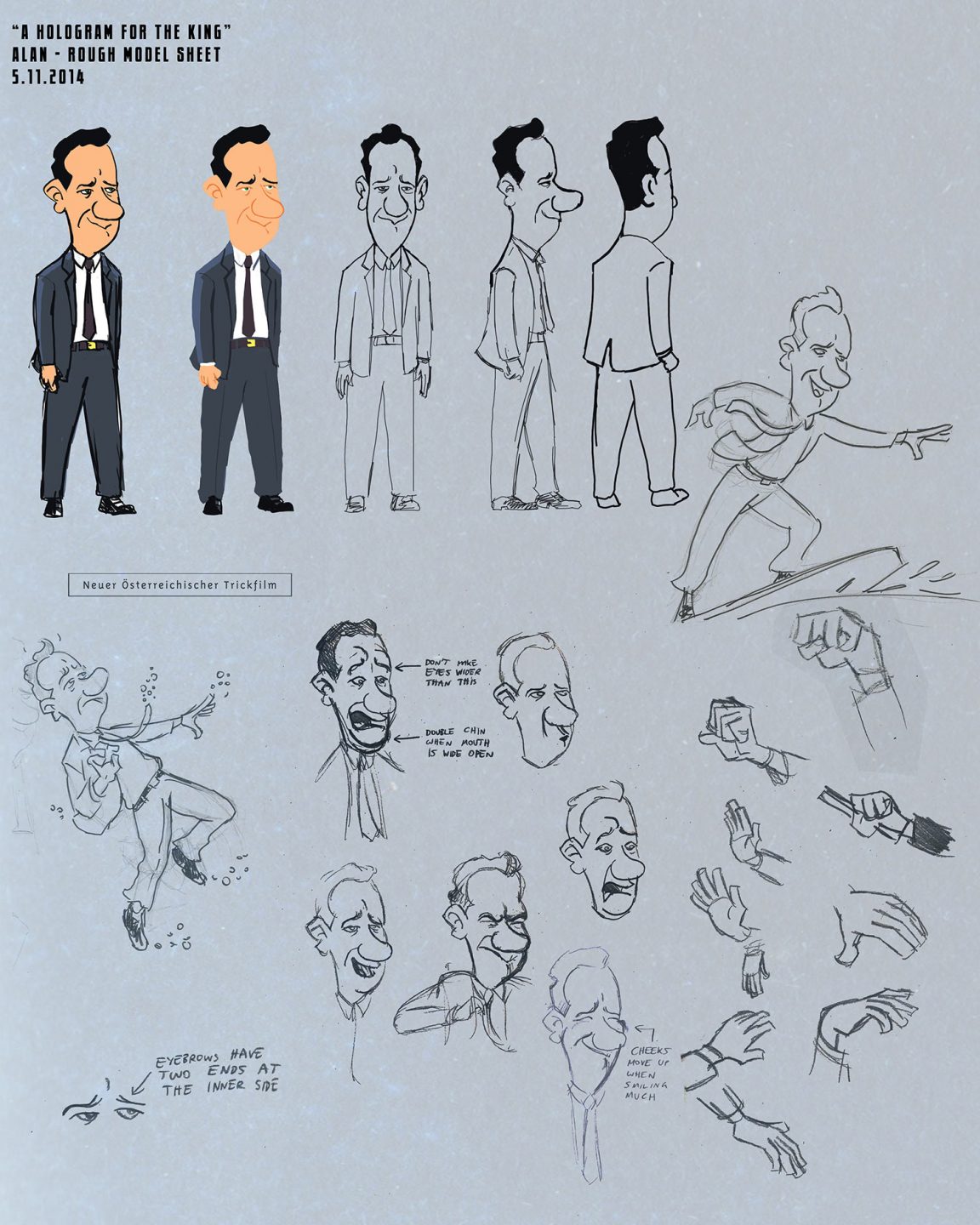 The Tom Hanks Film 'A Hologram for the King' Had An Inventive Cartoon  Sequence That Was Cut