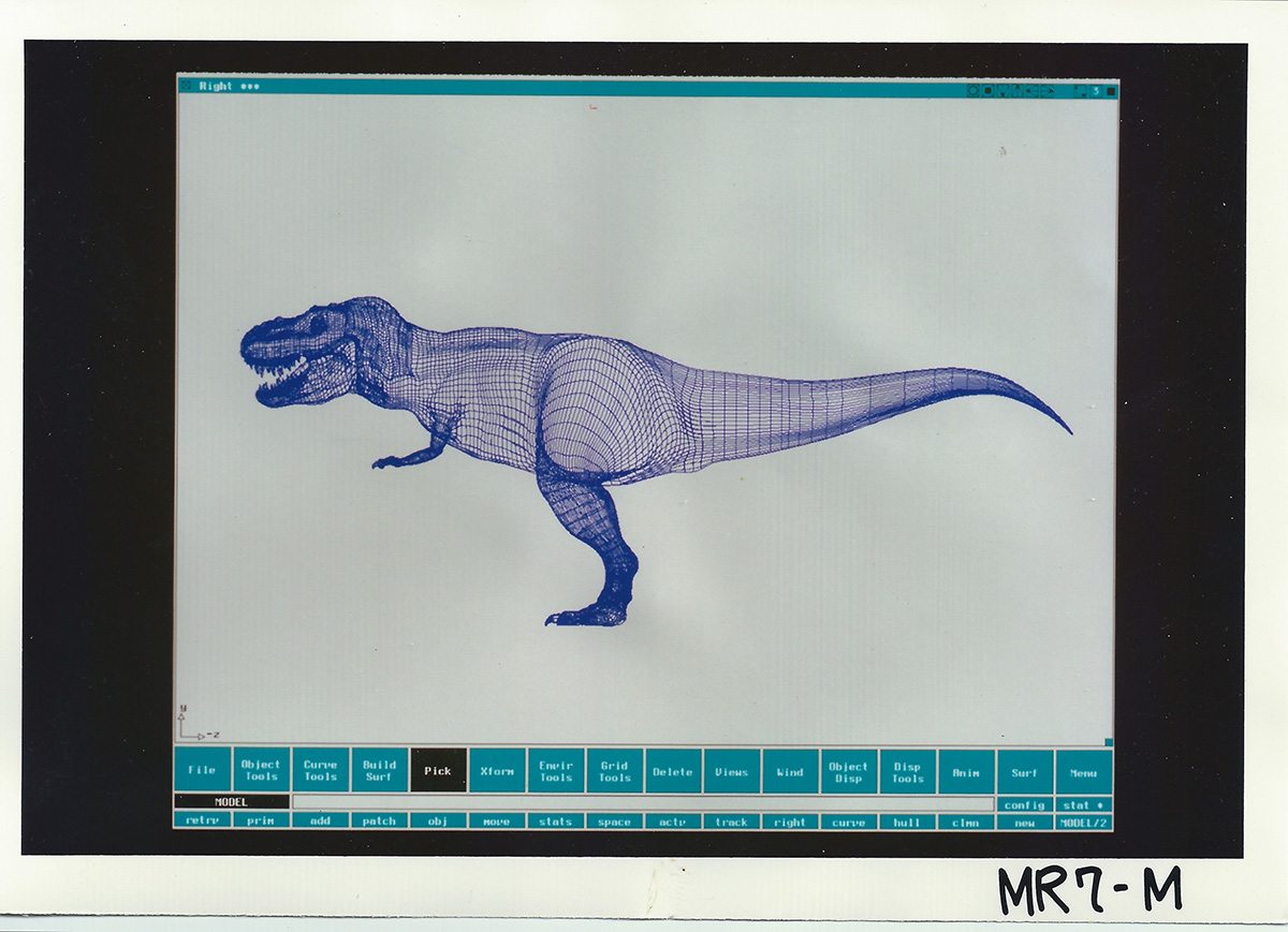 The T-Rex CG model.