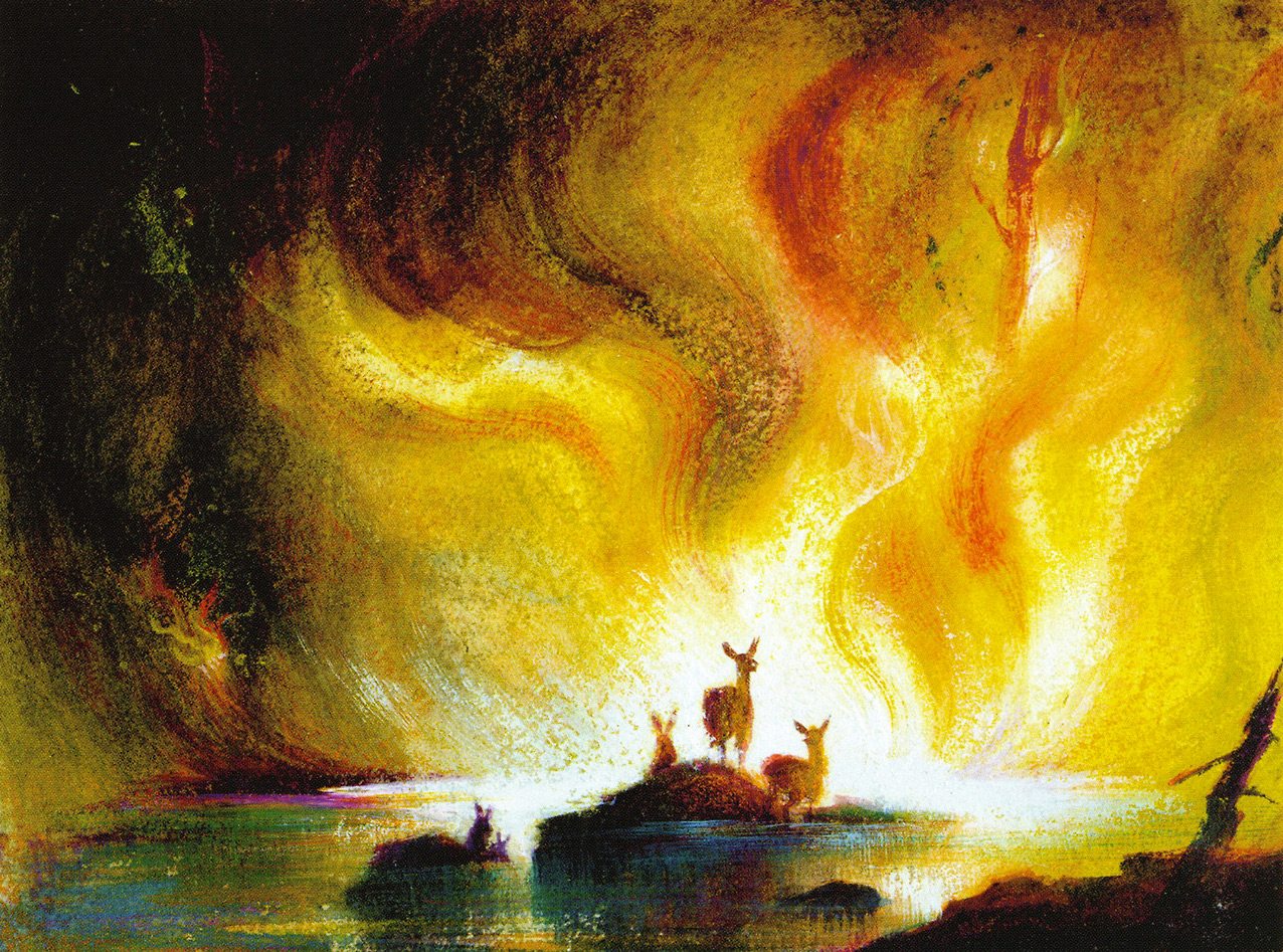 "Bambi" concept by Tyrus Wong.