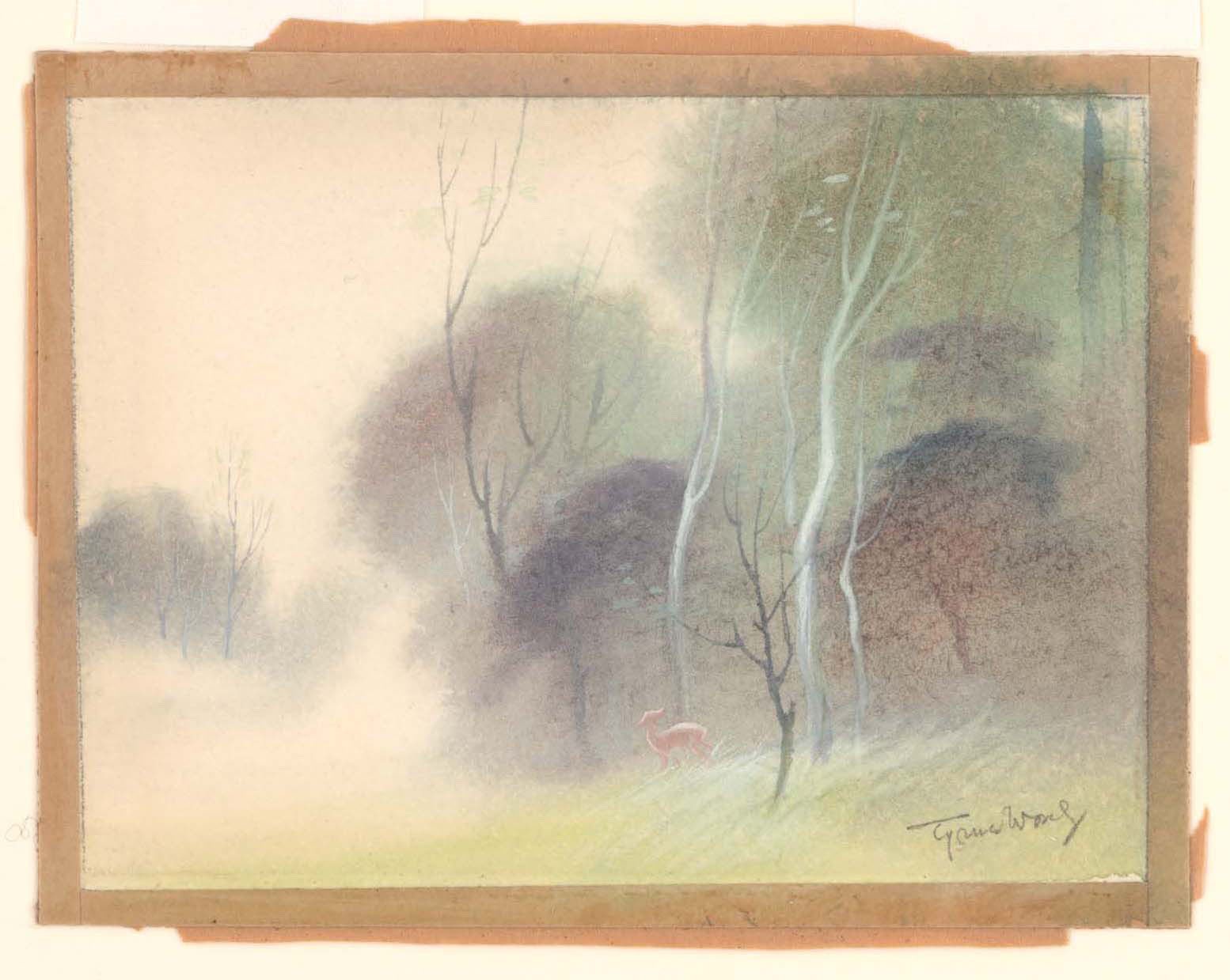 "Bambi" concepts by Tyrus Wong.