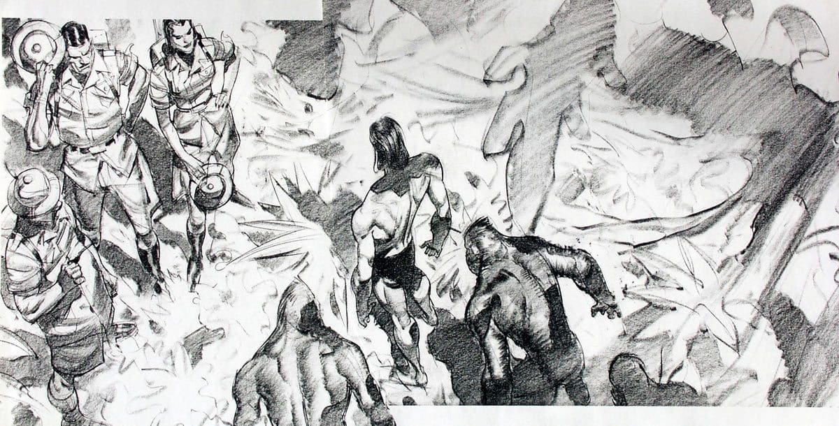 "Tarzan" visual development by John Watkiss.