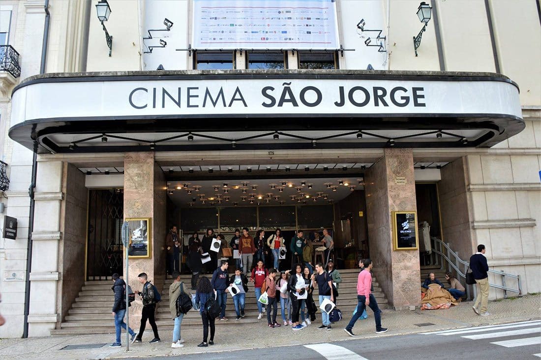 The main cinema in which screenings took place at Monstra. 