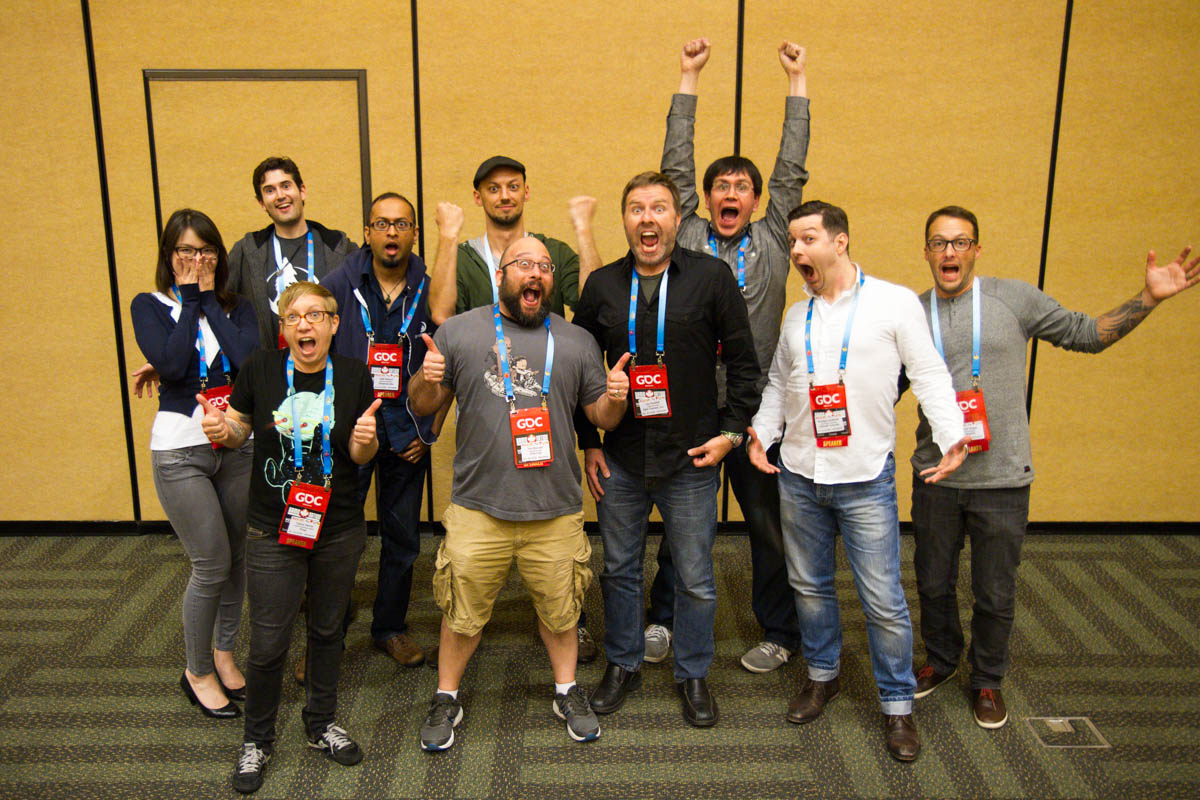 Presenters from the GDC Animation Bootcamp.