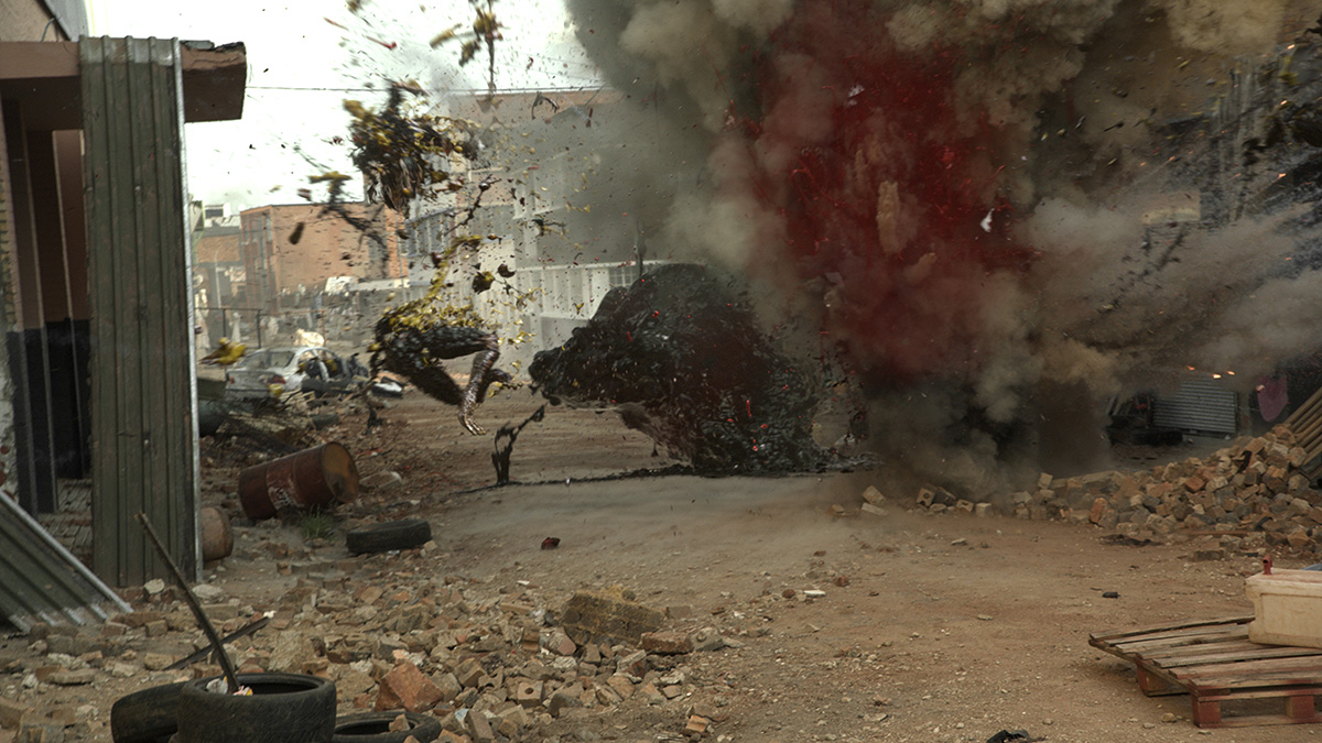 "Rakka" features signature Blomkamp gore and action-style effects.