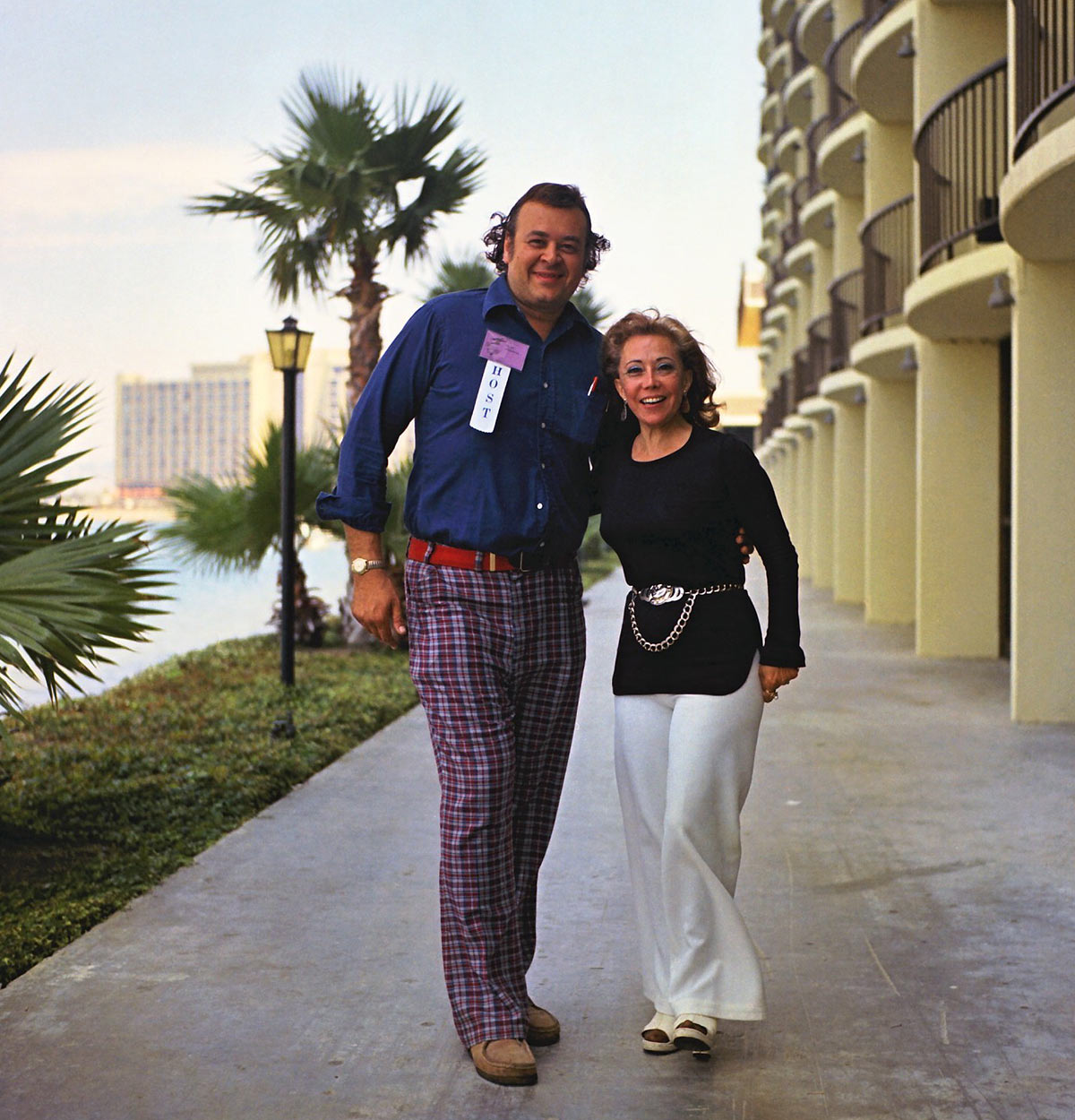 June Foray with San Diego Comic-Con founder Shel Dorf, 1973.