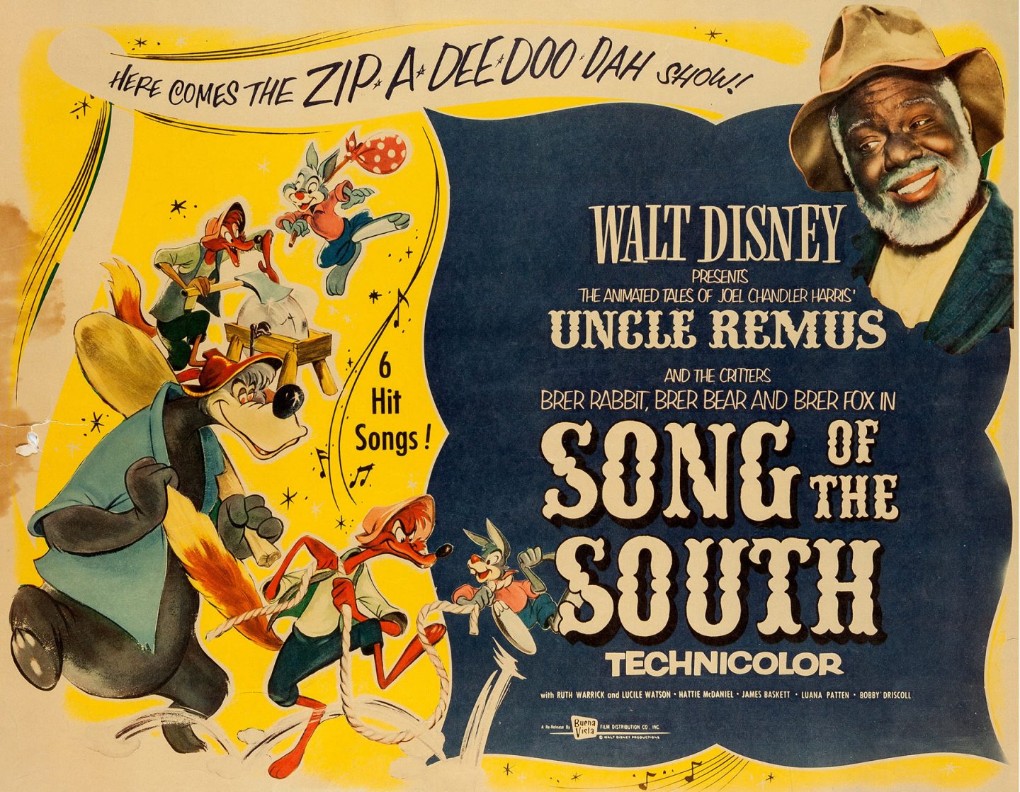 南部の唄 1946 Song Of The South ミュージカルは終わらない Musicals Won T Be Over