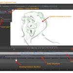 The TVPaint interface in action.