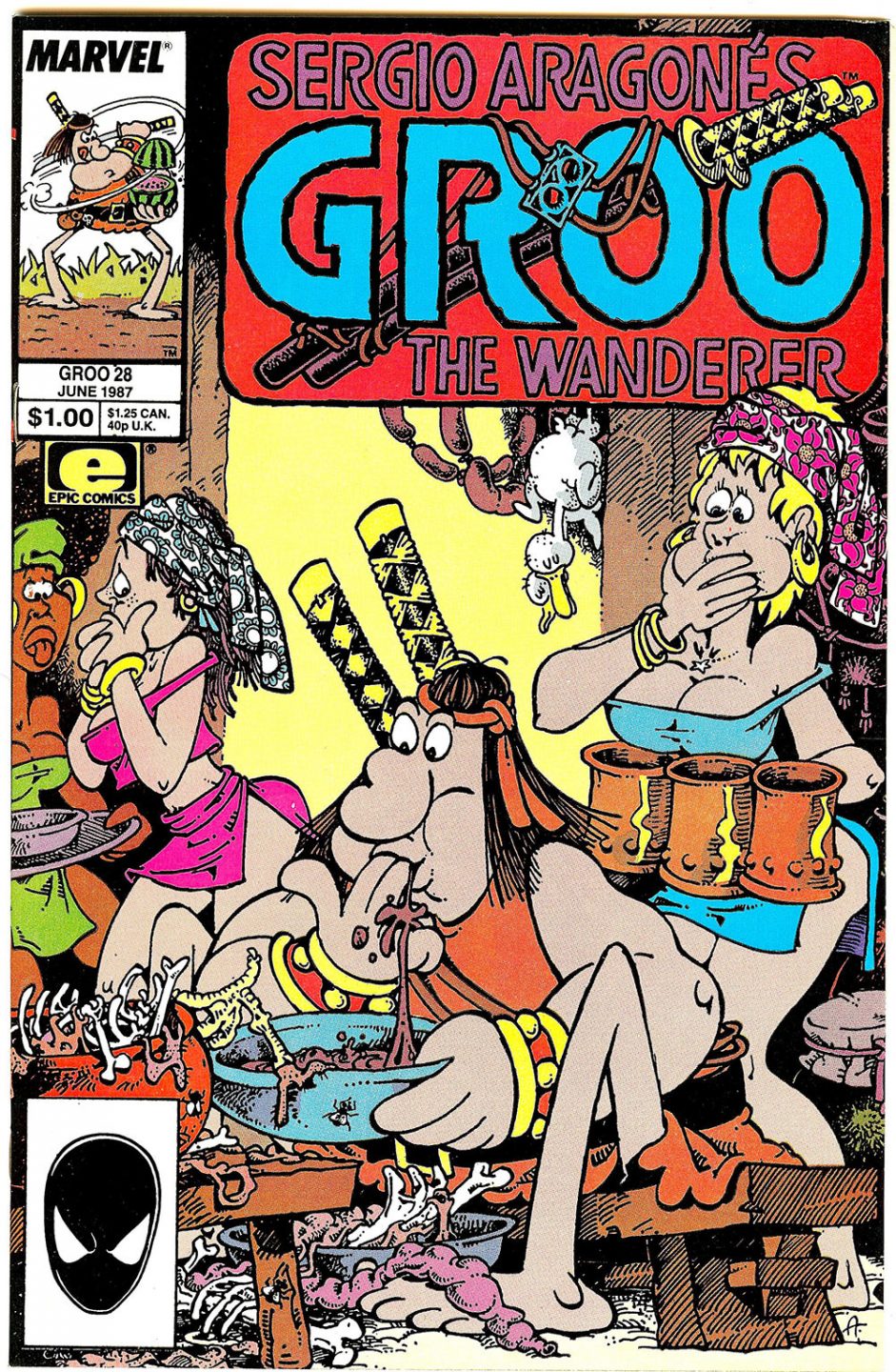 Sergio Aragonés' long-running comic creation "Groo the Wanderer."