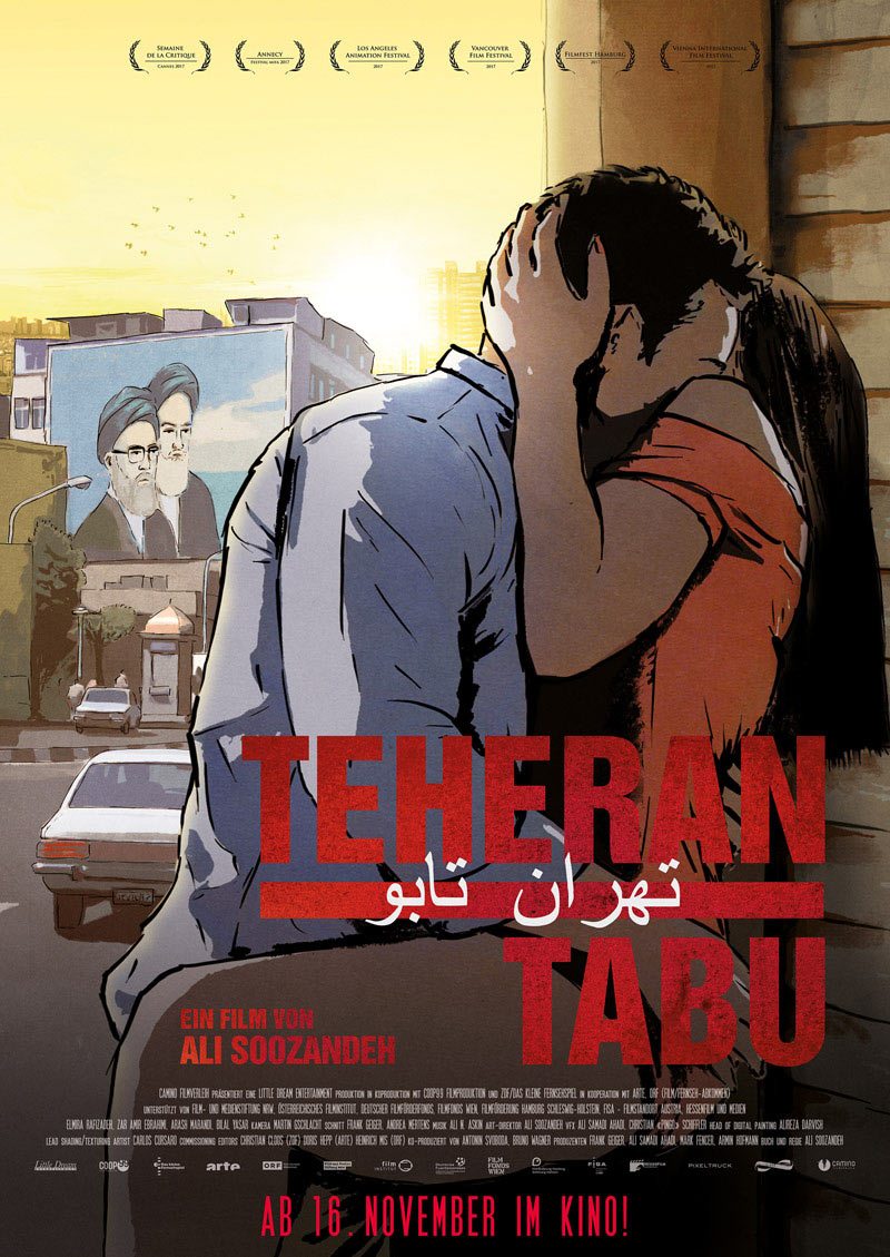 "Tehran Taboo" poster.