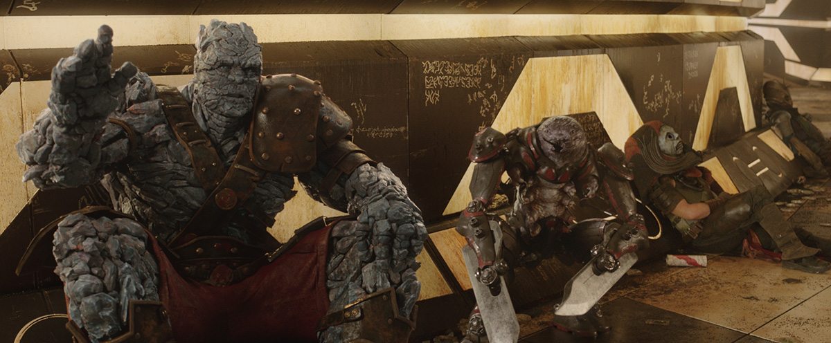 Korg and Miek are two of the stand-out characters in this latest Thor incarnation.