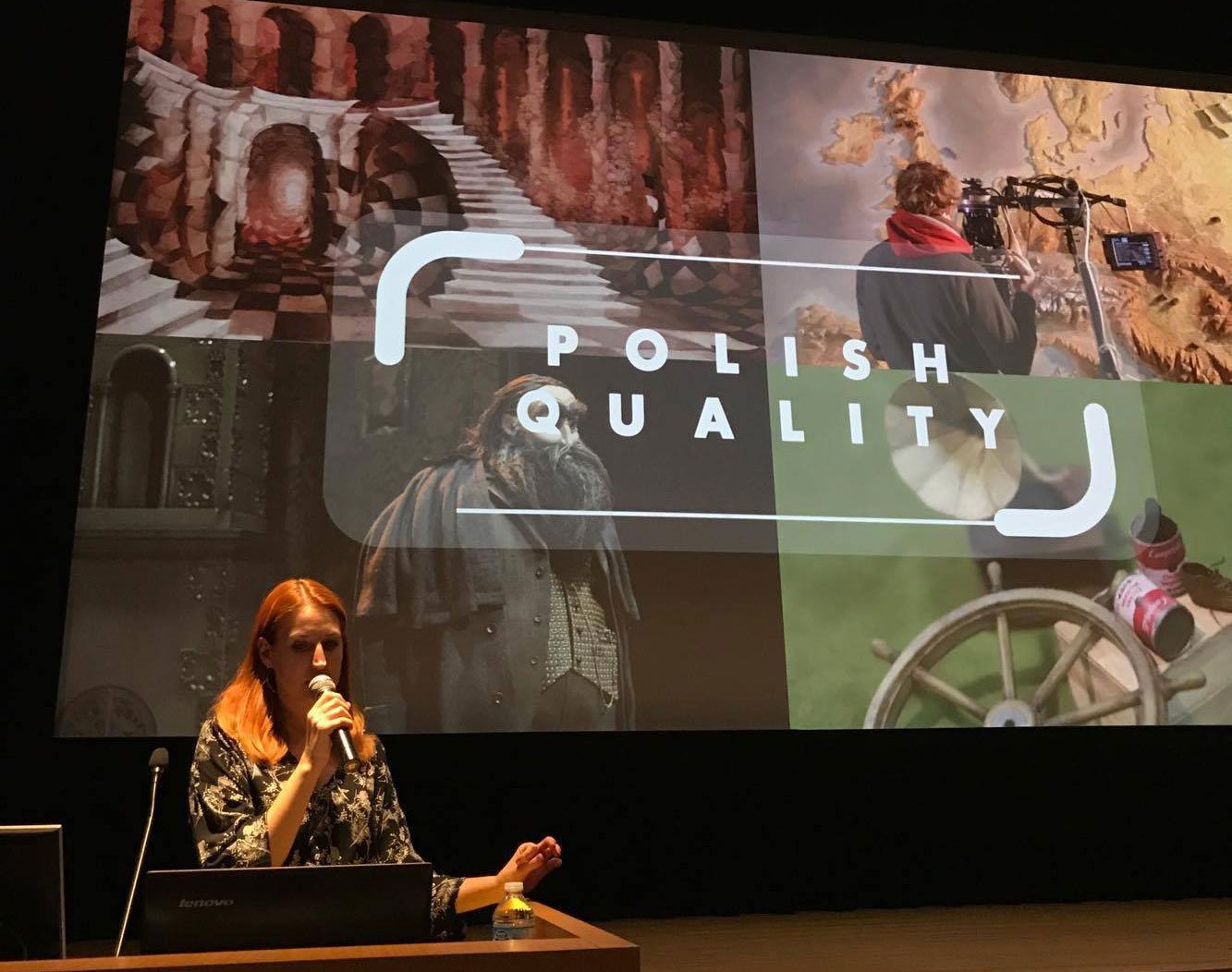 Momakin's Katarzyna Gromadzka presented Polish Quality projects during the recent Festival Stop Motion Montreal.