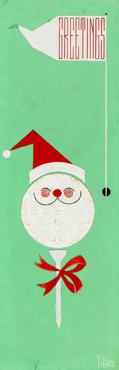 T. Hee Christmas Card