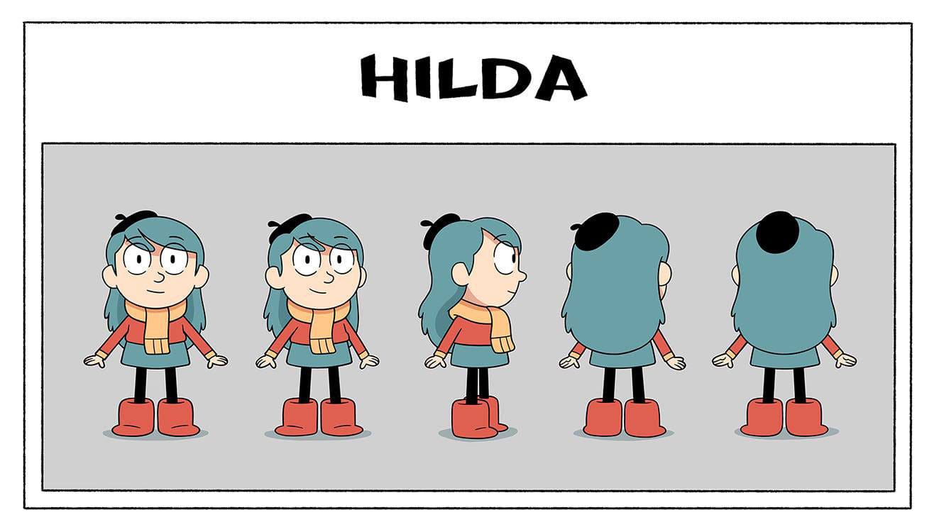 "Hilda" series.
