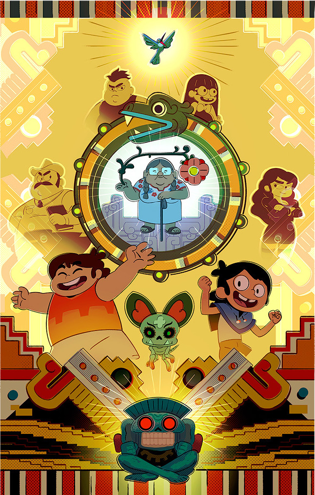 Poster created for Cartoon Network Studios lobby.